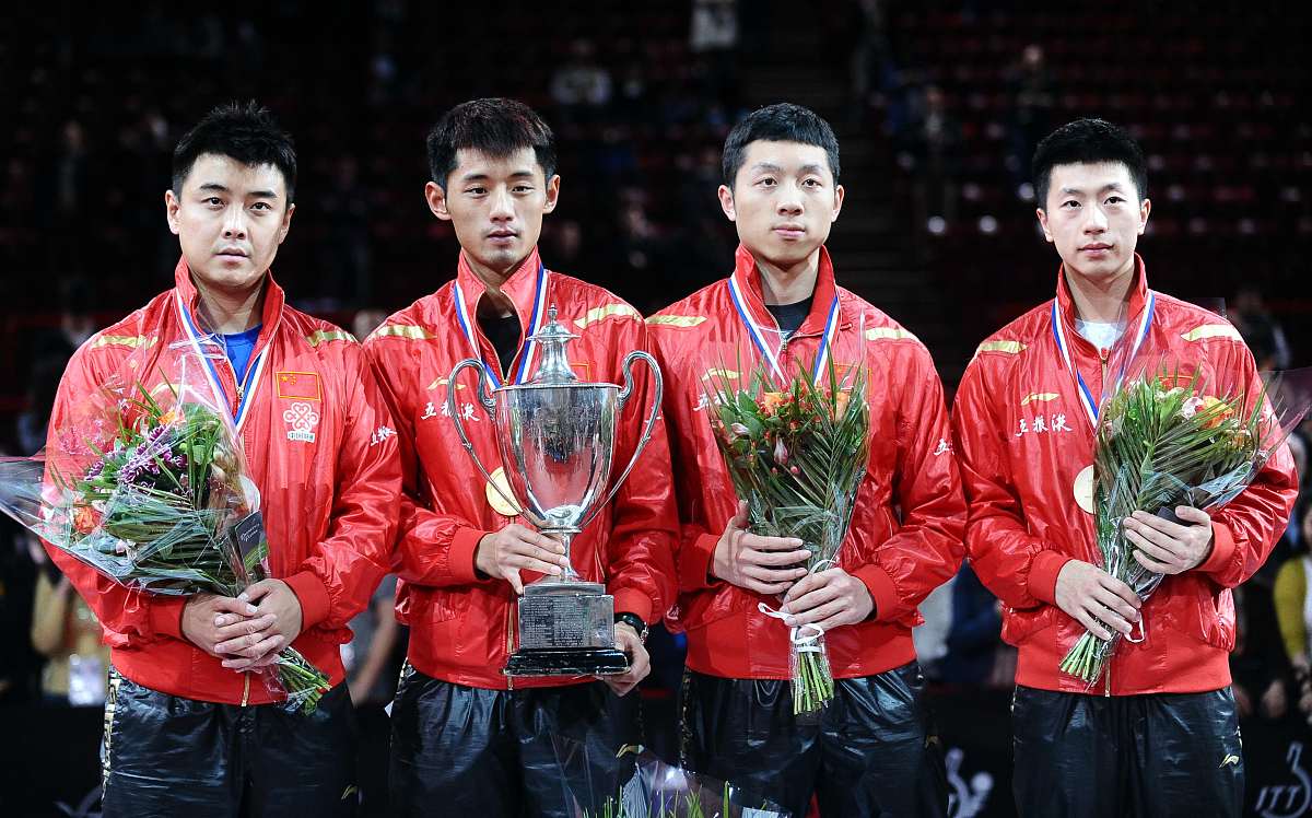 中国队横扫英格兰队，王皓状态火热